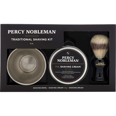 Набор для традиционного бритья Percy Nobleman Traditional Shaving Kit 100 г