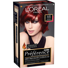 Краска для волос LOreal Paris Preference Feria 4.66 Рубин LOreal