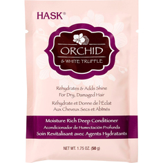 Маска HASK Для ультра-увлажнения волос с экстрактом орхидеи и маслом белого трюфеля 50 г