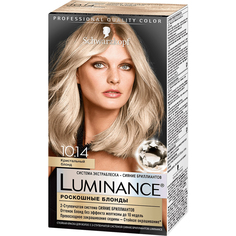 Краска для волос Schwarzkopf Luminance Color 10.14 Кристальный блонд