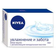 Крем-мыло "Увлажнение и забота" 100г Nivea