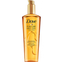 Масло для волос Dove Pure Care Преображающий уход 100 мл
