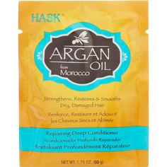 Маска HASK Для восстановления волос с аргановым маслом 50 г