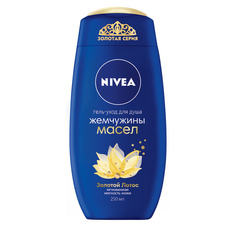 Гель для душа Жемчуг масел Золотой лотос 250 мл Nivea