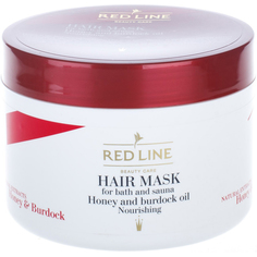 Маска для волос Red Line Hair Mask for Bath and Sauna Honey and Burdock Oil 500 мл