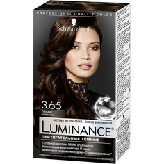 Краска для волос Schwarzkopf Luminance Color 3.65 Горький шоколад