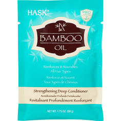 Маска HASK Для укрепления волос с экстрактом бамбука 50 г