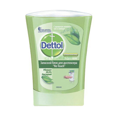 Жидкое мыло Dettol Запасной блок Зеленый чай и Имбирь 250 мл