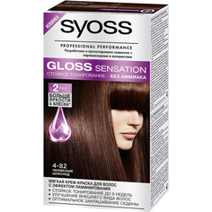 Краска для волос Syoss Gloss Sensation 4-82 Чилийский шоколад