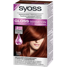 Краска для волос Syoss Gloss Sensation 5-86 Горячий какао