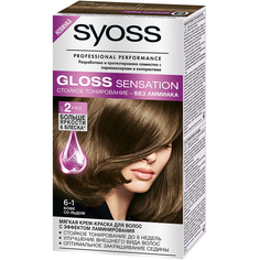 Краска для волос Syoss Gloss Sensation 6-1 Кофе со льдом