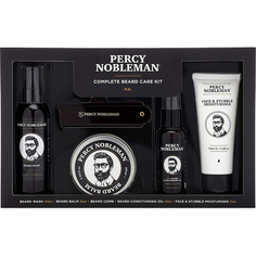 Полный набор для ухода за бородой Percy Nobleman Complete Beard Care Kit 100+65+75+50 мл