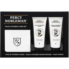 Набор для ухода за бородой Percy Nobleman Face & Stubble Care Kit 2x75 мл