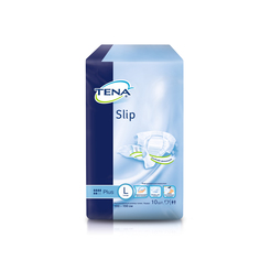 Подгузники для взрослых дышащие ТЕНА Слип Плюс (TENA Slip Plus) размер L (100-150 cm) 10 шт