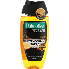 Гель для душа Palmolive men 2 в 1 Бодрящий Цитрусовый заряд 250мл