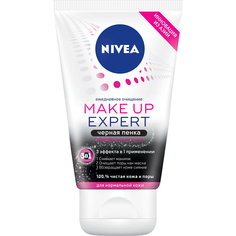 Пенка для снятия макияжа Nivea Make Up Expert 3 в 1 Черная для нормальной кожи 100 мл