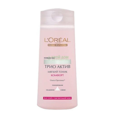 Тоник Loreal Трио Актив Для сухой и чувствительной кожи 200 мл (A4526600/6) L'Oreal