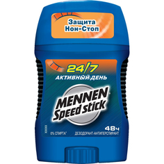 Дезодорант-антиперспирант Mennen Speed stick 24/7 Активный день 50г