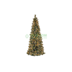 Елка National tree Glittery с шишк и снежинк 228см (GB-304LG-75)