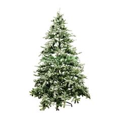 Елка National Tree Заснеженные шишки и иней 228 см LED-лампы (GB1-368DG-75)