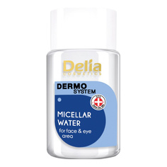 Мицеллярный гель Delia cosmetics Dermo System для умывания лица и глаз 50 мл
