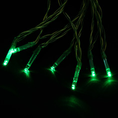 Гирлянда Star Trading System LED 15 лампочек LED зеленый на батарейках