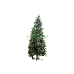Елка National Tree c шишками и ягодами 228 см (DUF3-500-75)