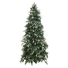 Ель искусственная National Tree с заснеженными шишками Copenhagen Bue Spruce 274 см (PECG3-500-90)