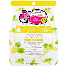 Маска для лица Sunsmile Yougurt Pure Smile Essence Mask с белым виноградом, 23 мл