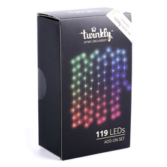Smart-гирлянда 119 LED-лампочек 3 цвета Twinkly (tw-119-a-ru-mm)