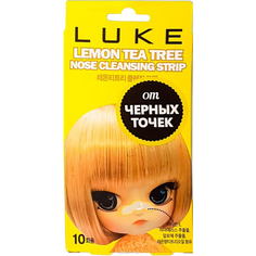 Очищающие полоски Luke С экстрактом лимона и чайного дерева 10 шт