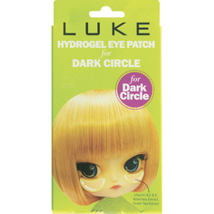 Гидрогелевые патчи для глаз LUKE Против темных кругов с экстрактом зеленого чая