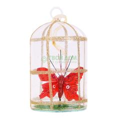 Фигурка KaemingK Бабочка в клетке 7х11см (129346)