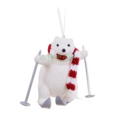 Фигурка KaemingK Медведь на лыжах 10см (518300)