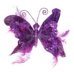 Фигурка бабочка на клипсе 19х18 см Инжир KaemingK 703924