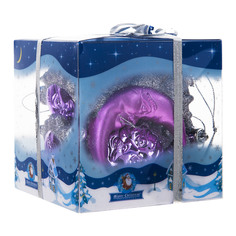 Набор елочных игрушек Mister Christmas Версаче День и Ночь 10 шт.