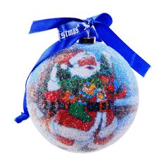Набор шаров Mister Christmas Папье-маше 6шт 75мм (PM-15-6)