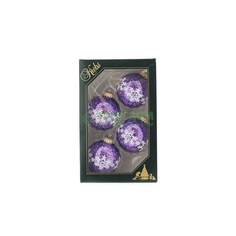 Набор шаров Krebs Фиолетовые 4шт (CBK400008A)