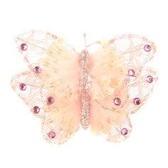 Бабочки на клипсе Kaemingk 2 шт