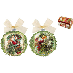 Набор коллекционных шаров Mister Christmas 10 см