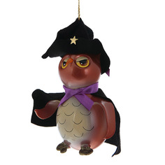 Игрушка елочная De carlini witch owl