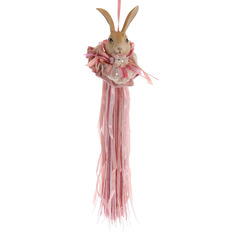 Подвеска Edelman Кролик 43 см светло-розовый