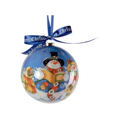 Набор шаров Mister Christmas папье-маше 7.5 см 14 шт