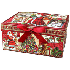 Коробка прямоугольная Mister Christmas 17x12x8 см