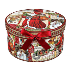 Коробка подарочная Mister Christmas круглая 23 см