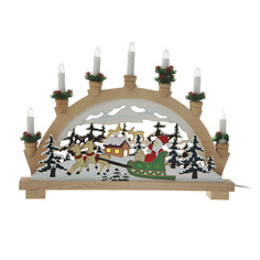 Подсвечник электрический 10 light System expo/star trading santa