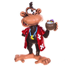 Обезьянка в отпуске 12см Star Craft 72706