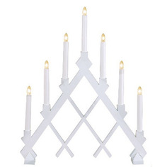 Подсвечник электрический белый System Expo/Star Trading 155-48