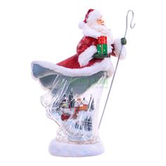 Фигурка Mister Christmas Дед Мороз с посохом (MB-83189)