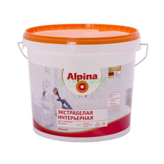 Краска Alpina Экстрабелая интер 5л (946000357)